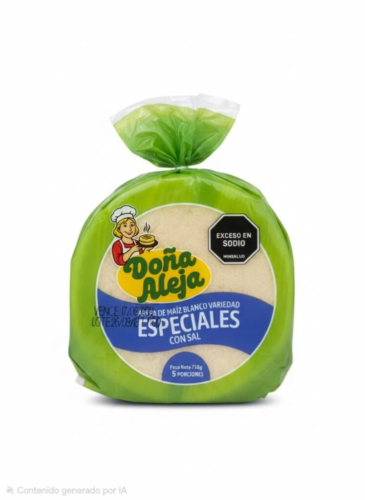 AREPAS DOÑA ALEJA CON SAL