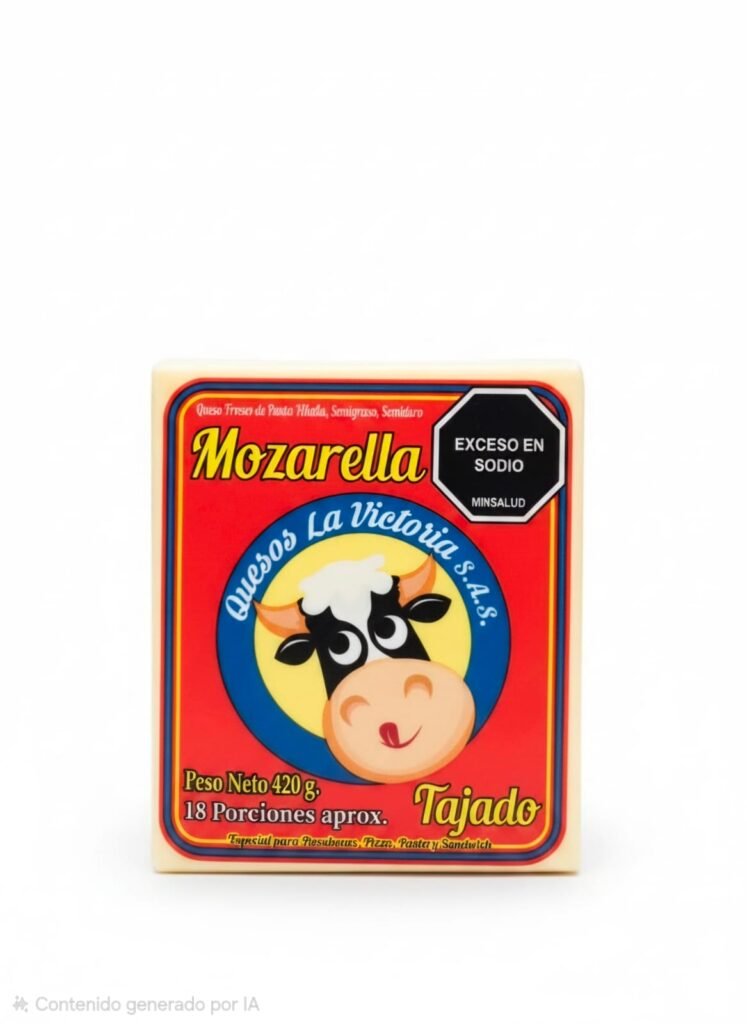QUESO MOZARELLA TAJADO