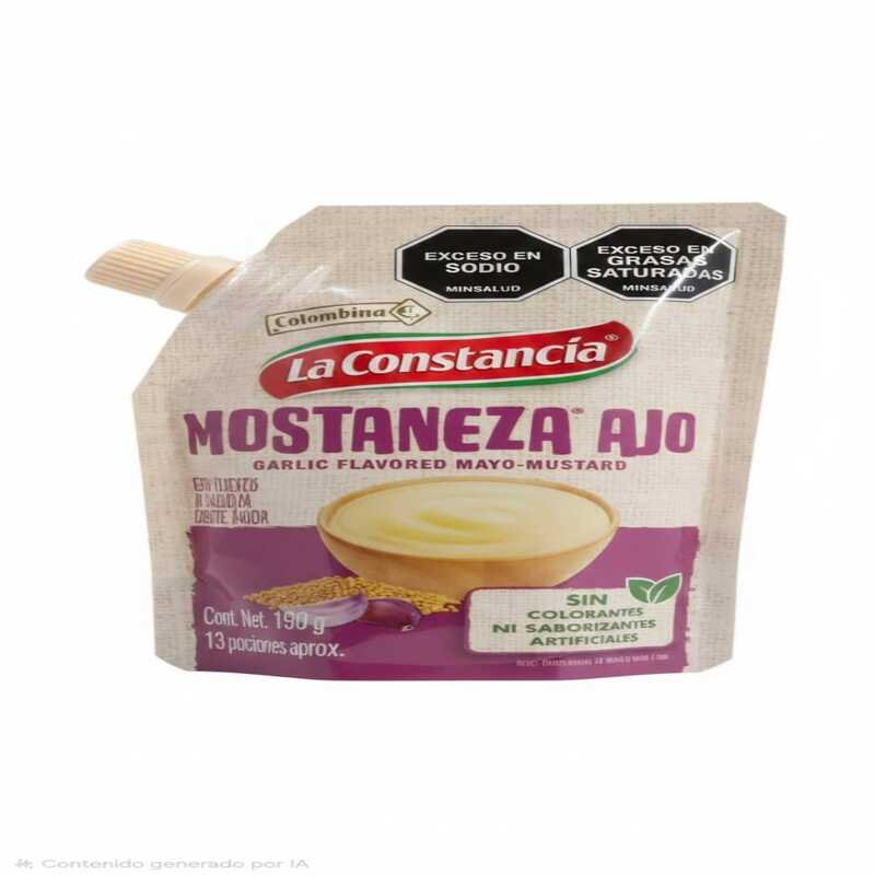 SALSA MOSTANEZA DE AJO