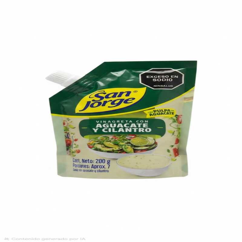 VINAGRETA CON AGUACATE Y CILANTRO